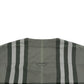 BURBERRY OVERSIZED TARTAN-CHECKERED SHORT SLEEVE SHIRT GREEN S