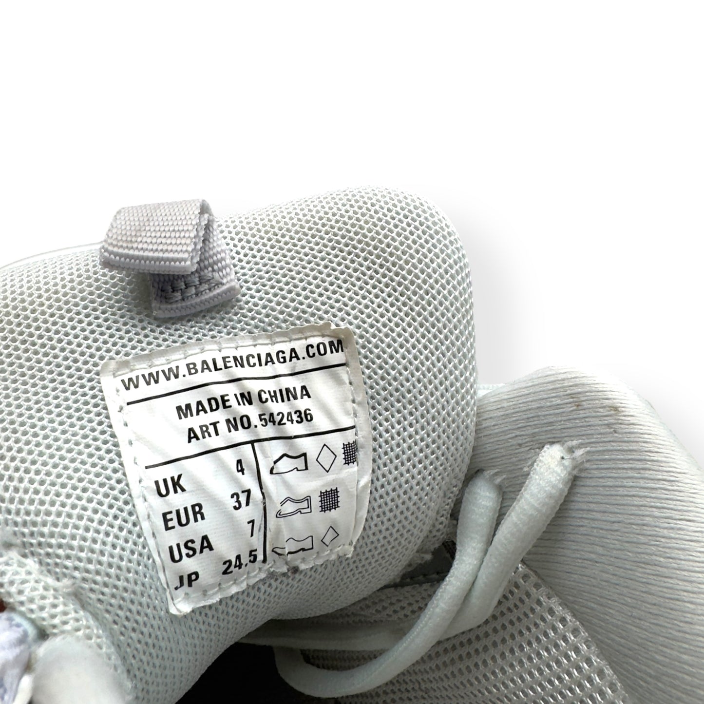 BALENCIAGA TRACK RUNNER SNEAKER PASTEL UK4