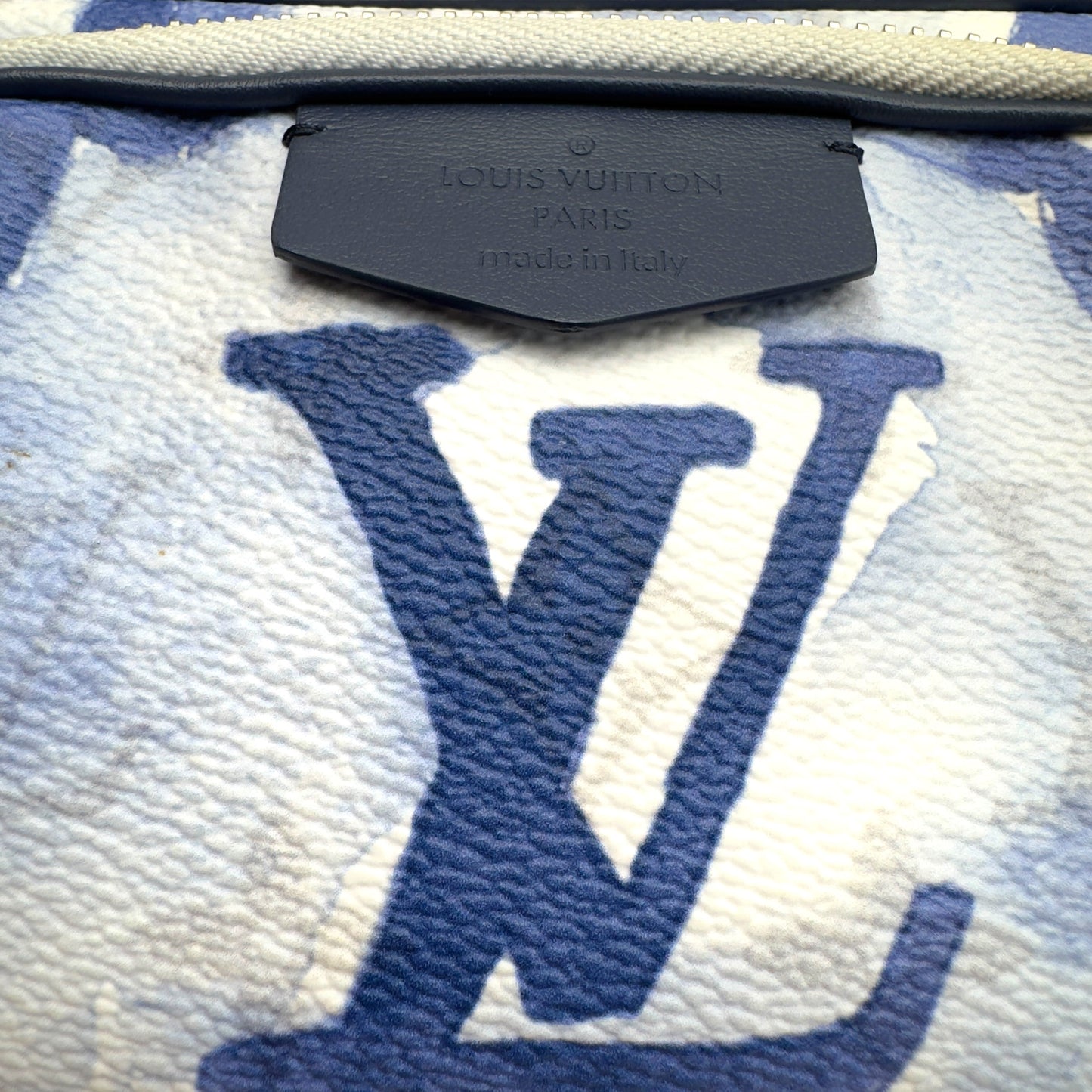 LOUIS VUITTON MONOGRAM WATERCOLOUR CANVAS OUTDOOR POUCH BLUE S