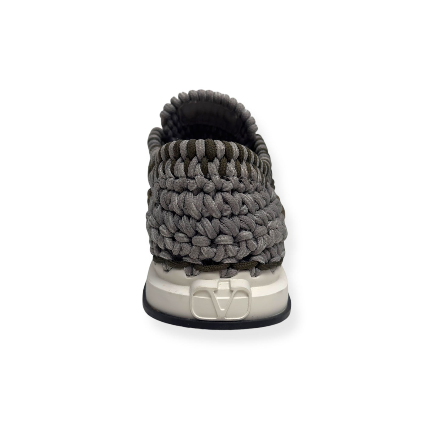 VALENTINO GARAVANI CROCHET LOW-TOP SNEAKERS 42 / UK8