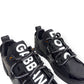 DOLCE & GABBANA PORTOFINO LEATHER SNEAKER BLACK UK9.5
