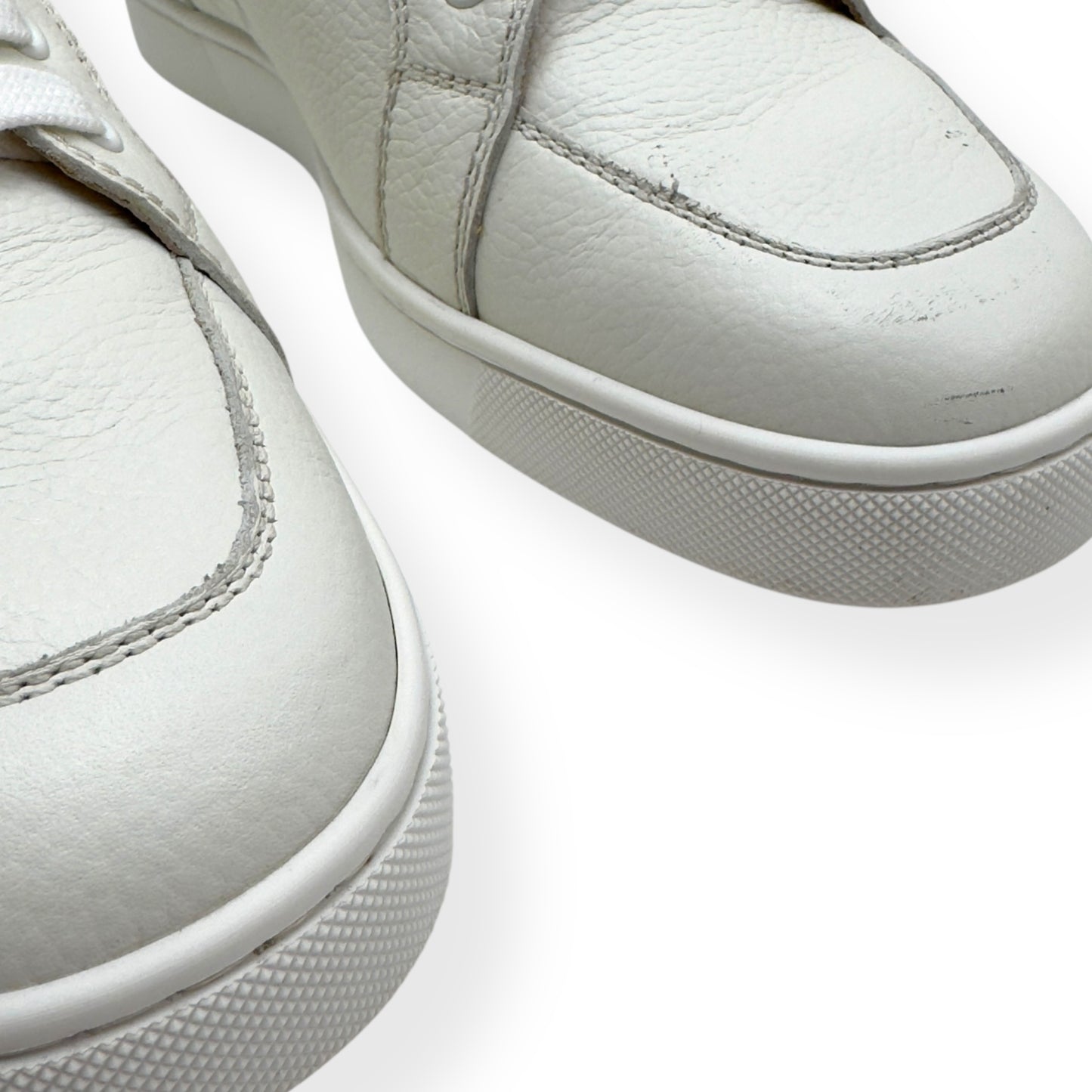 CHRISTIAN LOUBOUTIN RANTULOW LEATHER SNEAKER WHITE 43 / UK9