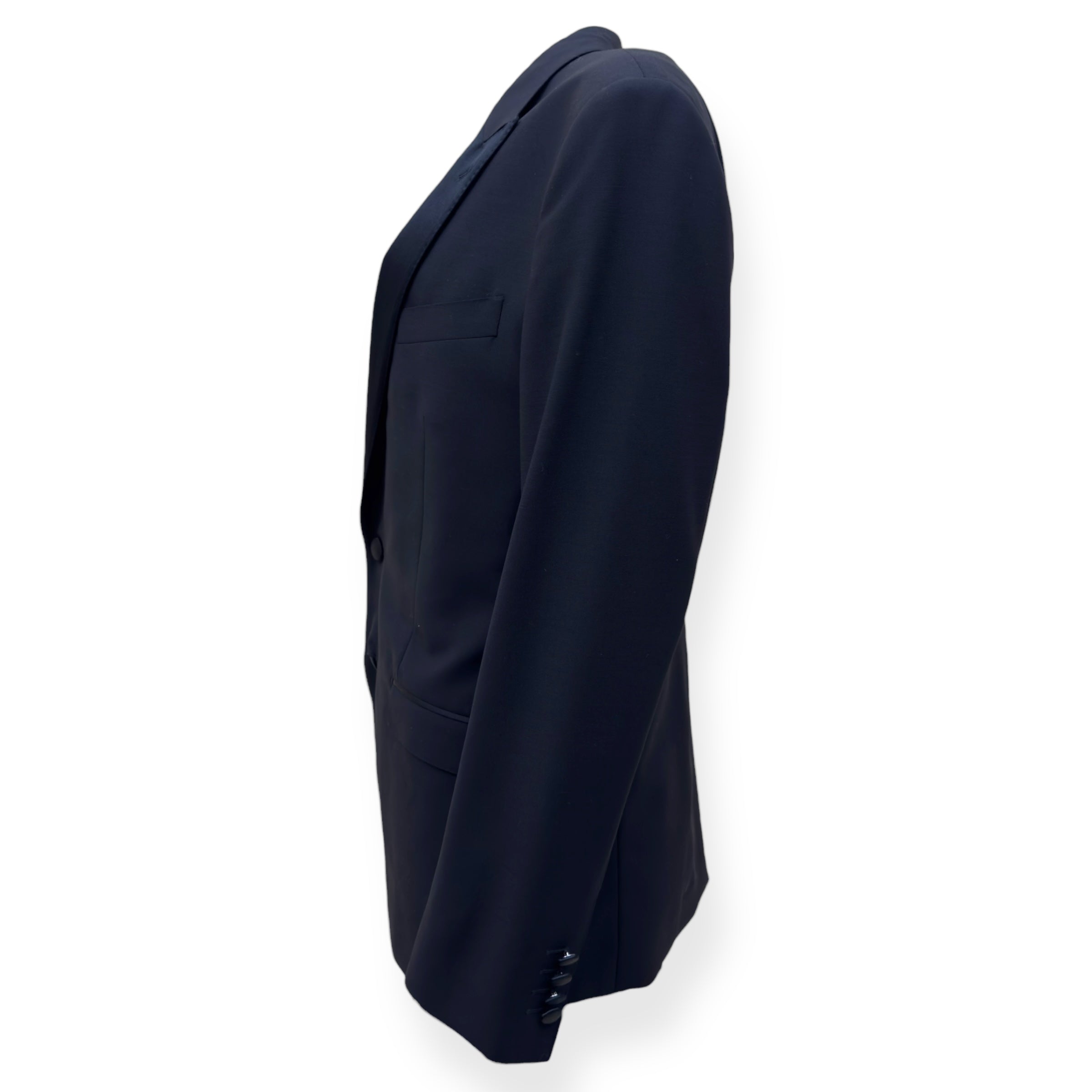 DOLCE & GABBANA WOOL / SILK MARTINI-FIT TUXEDO SUIT 50 / M