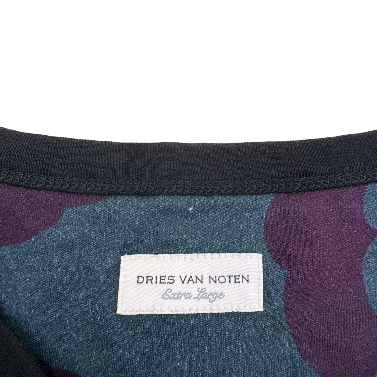 DRIES VAN NOTEN HAGER MULTI PATCH T-SHIRT XL