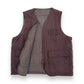 HONOR THE GIFT REVERSIBLE VEST BROWN L