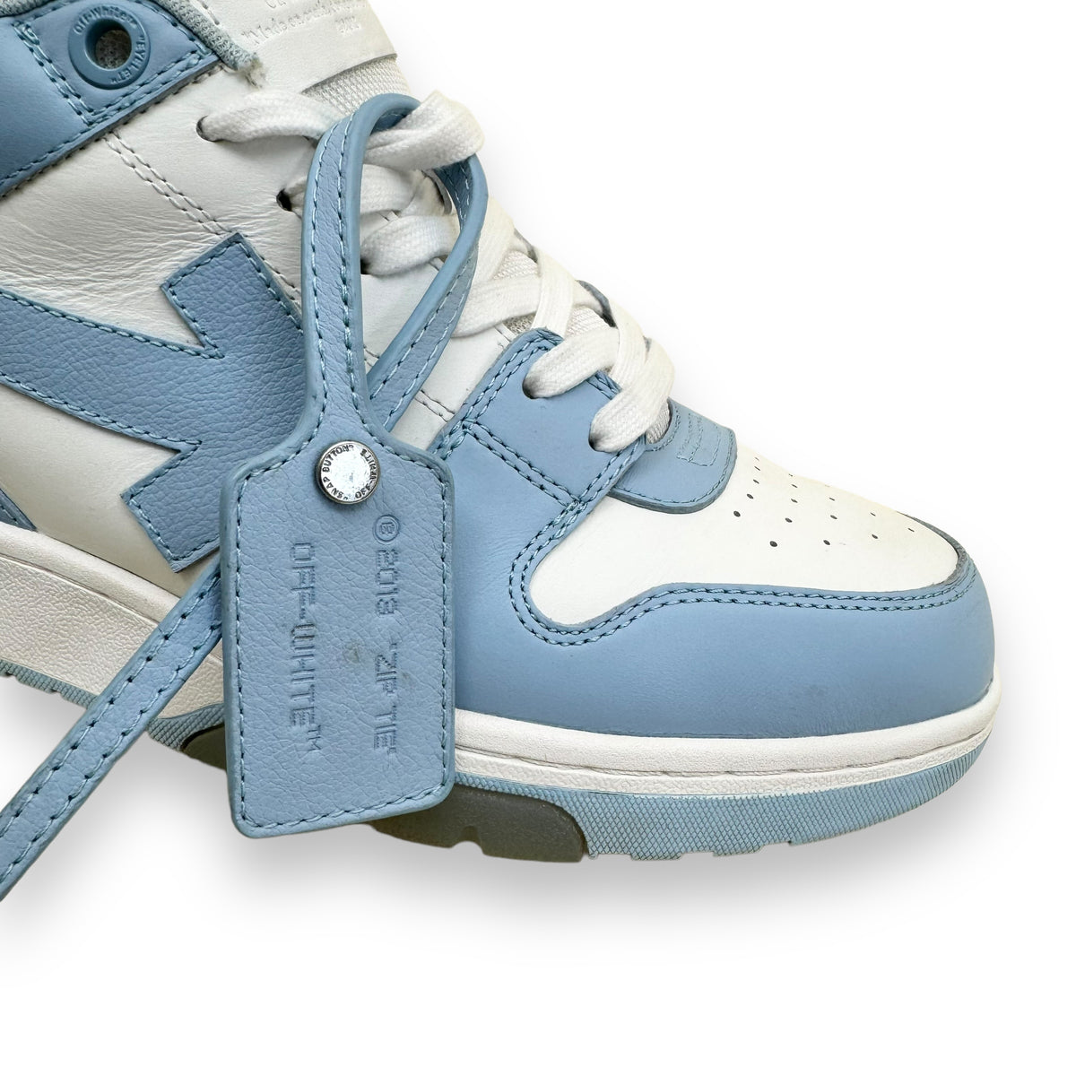 OFF-WHITE OUT OF OFFICE SNEAKER BLUE / WHITE UK9