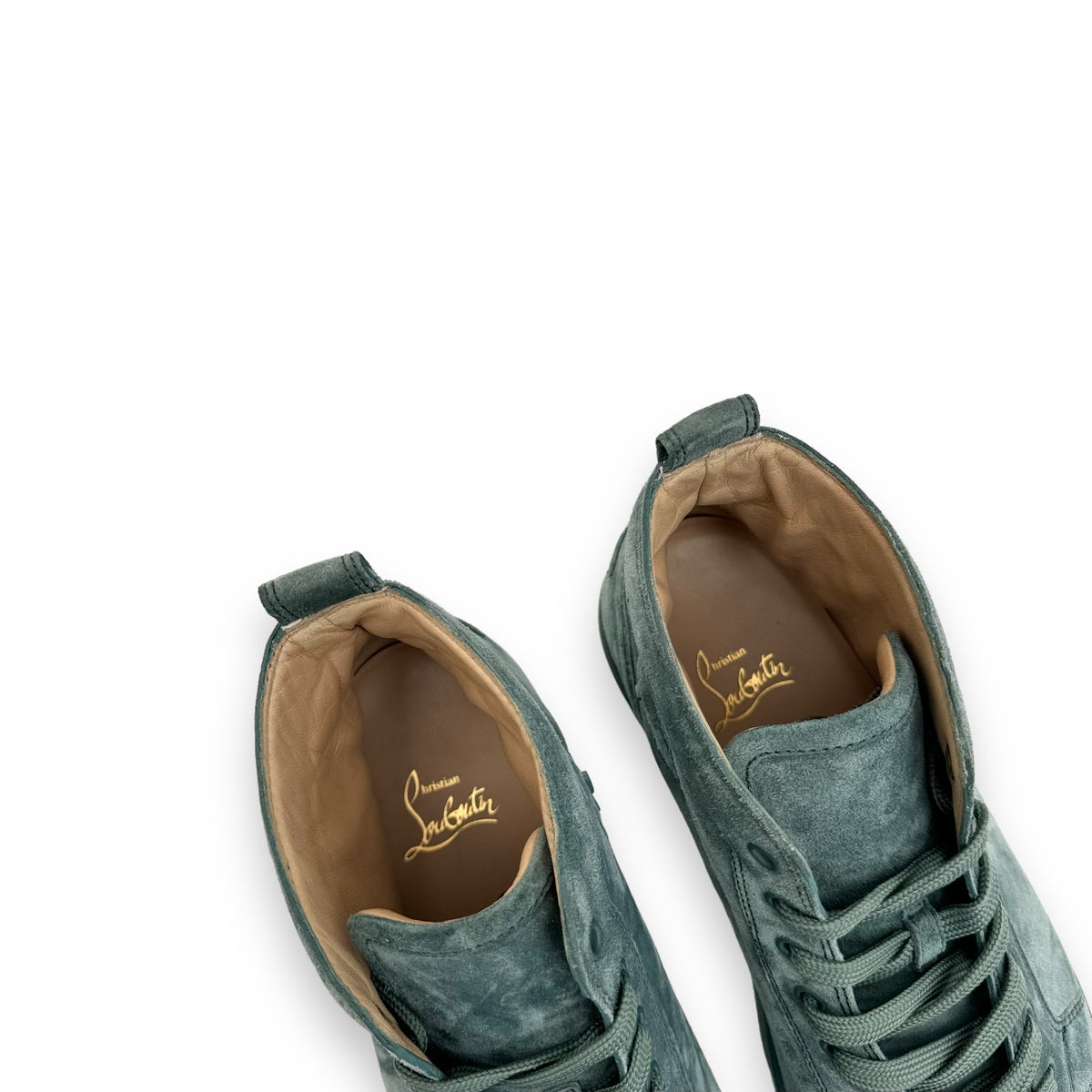 CHRISTIAN LOUBOUTIN LOUIS ORLATO VEAU SNEAKER MINT UK9