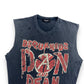 DSQUARED2 DEAN & DAN DISTRESSED VEST GREY / RED M