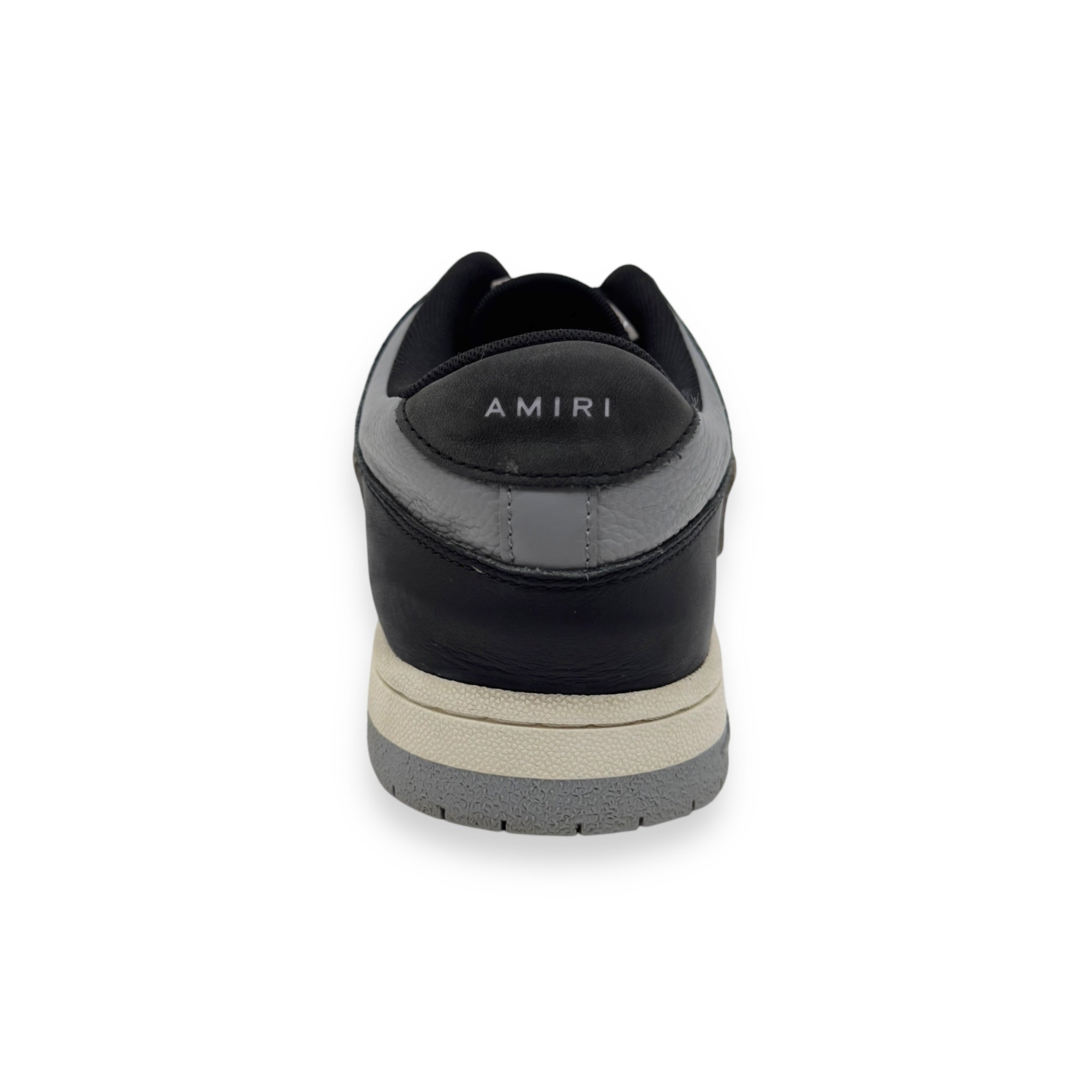 AMIRI SKEL LOW TOP SNEAKER BLACK / GREY UK11
