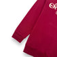 GUCCI 'ORGASMIQUE' HOODIE BURGUNDY / WHITE XL