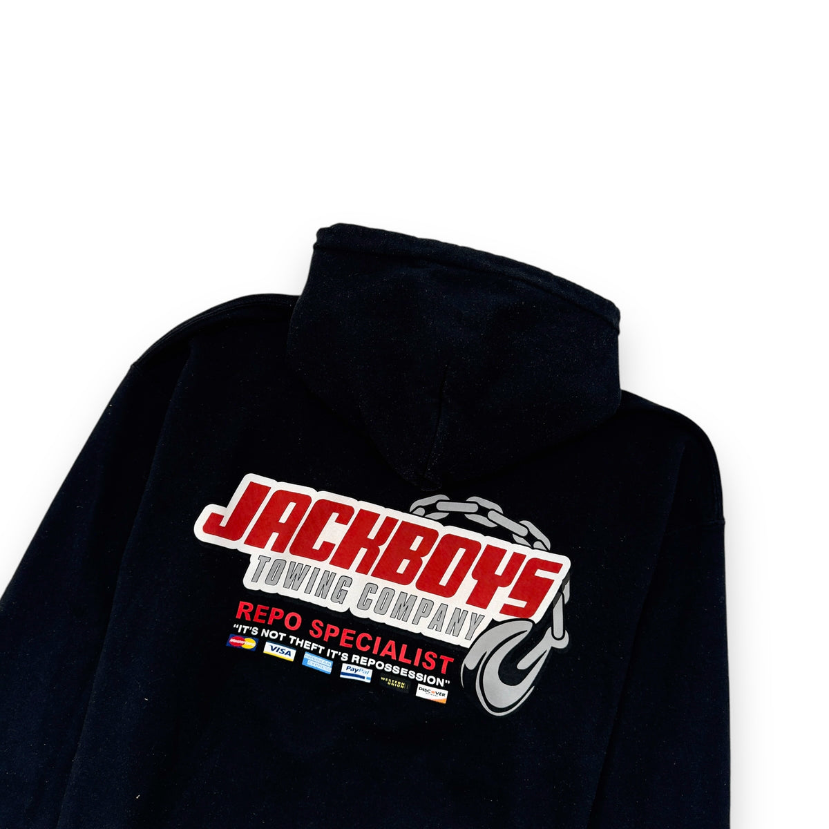 TRAVIS SCOTT JACKBOYS REPO HOODIE BLACK / RED L