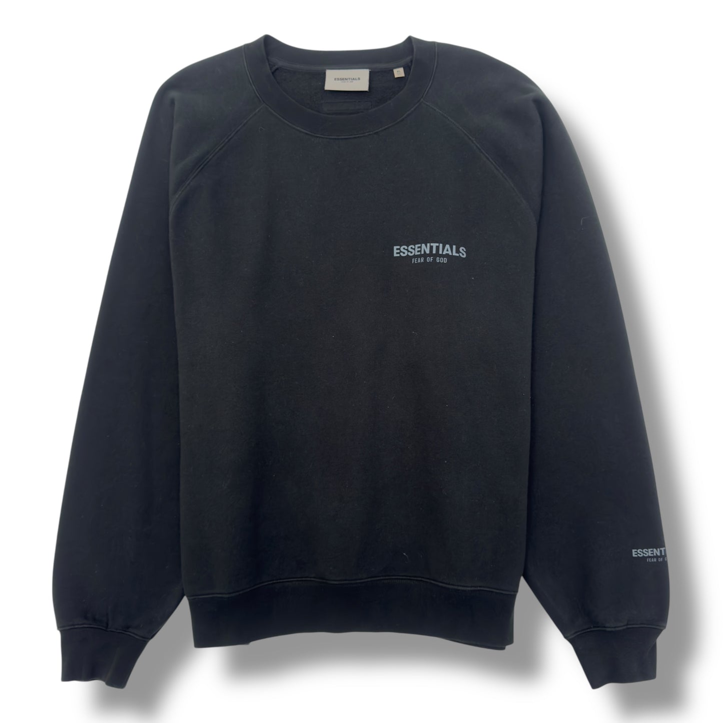 ESSENTIALS FEAR OF GOD CREWNECK SWEATSHIRT BLACK XL