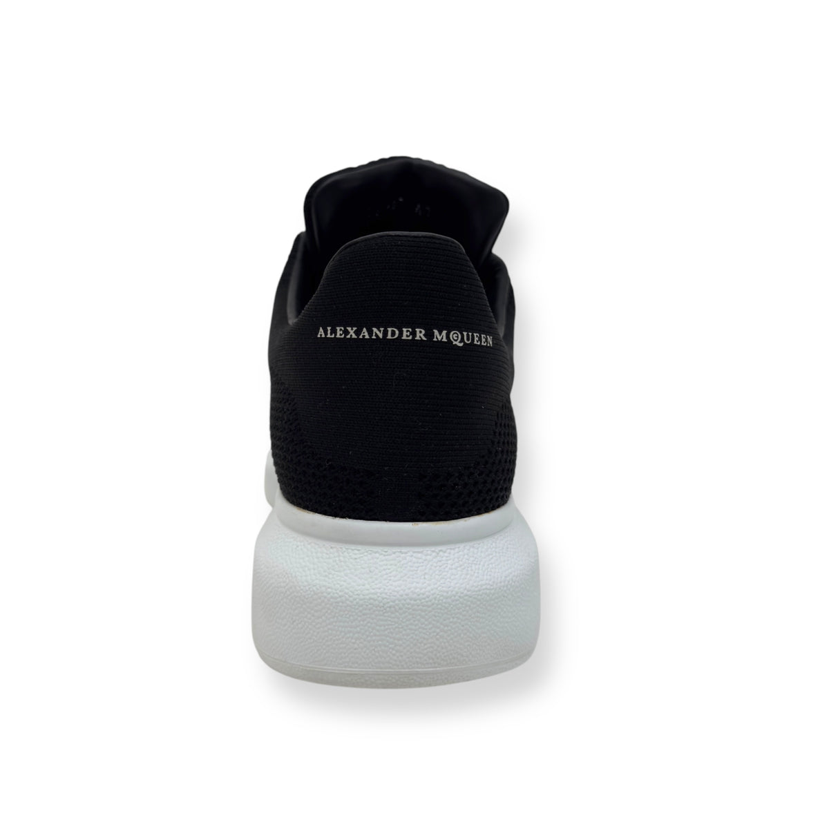 ALEXANDER MCQUEEN KNIT OVERSIZED SNEAKER BLACK / WHITE UK7 / 41