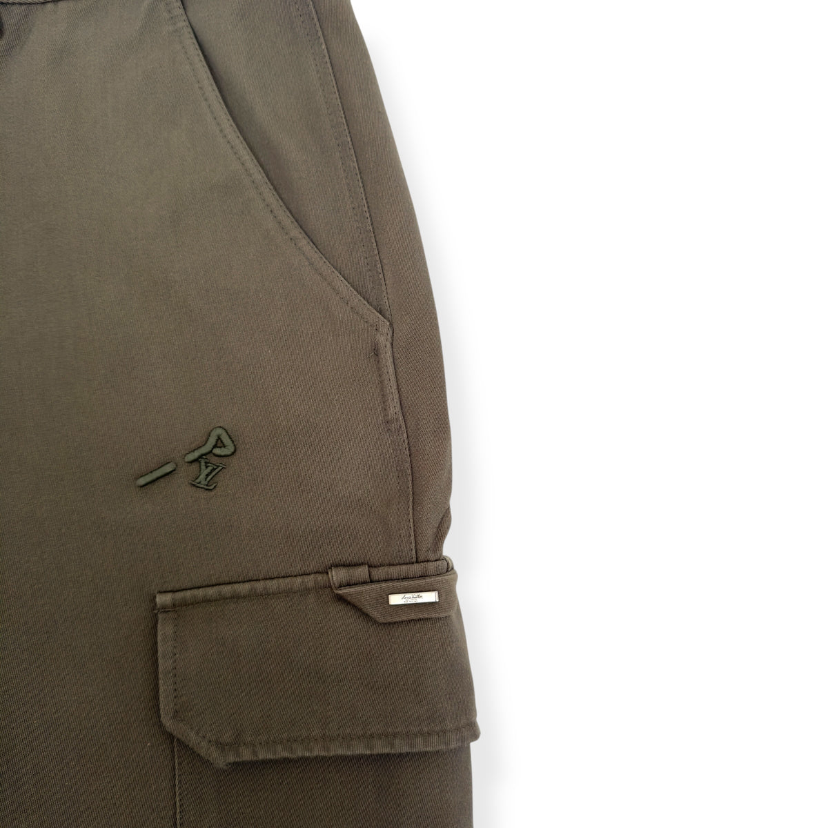 LOUIS VUITTON LVSE PANELLED CARGO PANTS KHAKI GREEN 44 / L