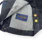 LOUIS VUITTON KARAKORAM BOW TIE DENIM JACKET FR50 / M