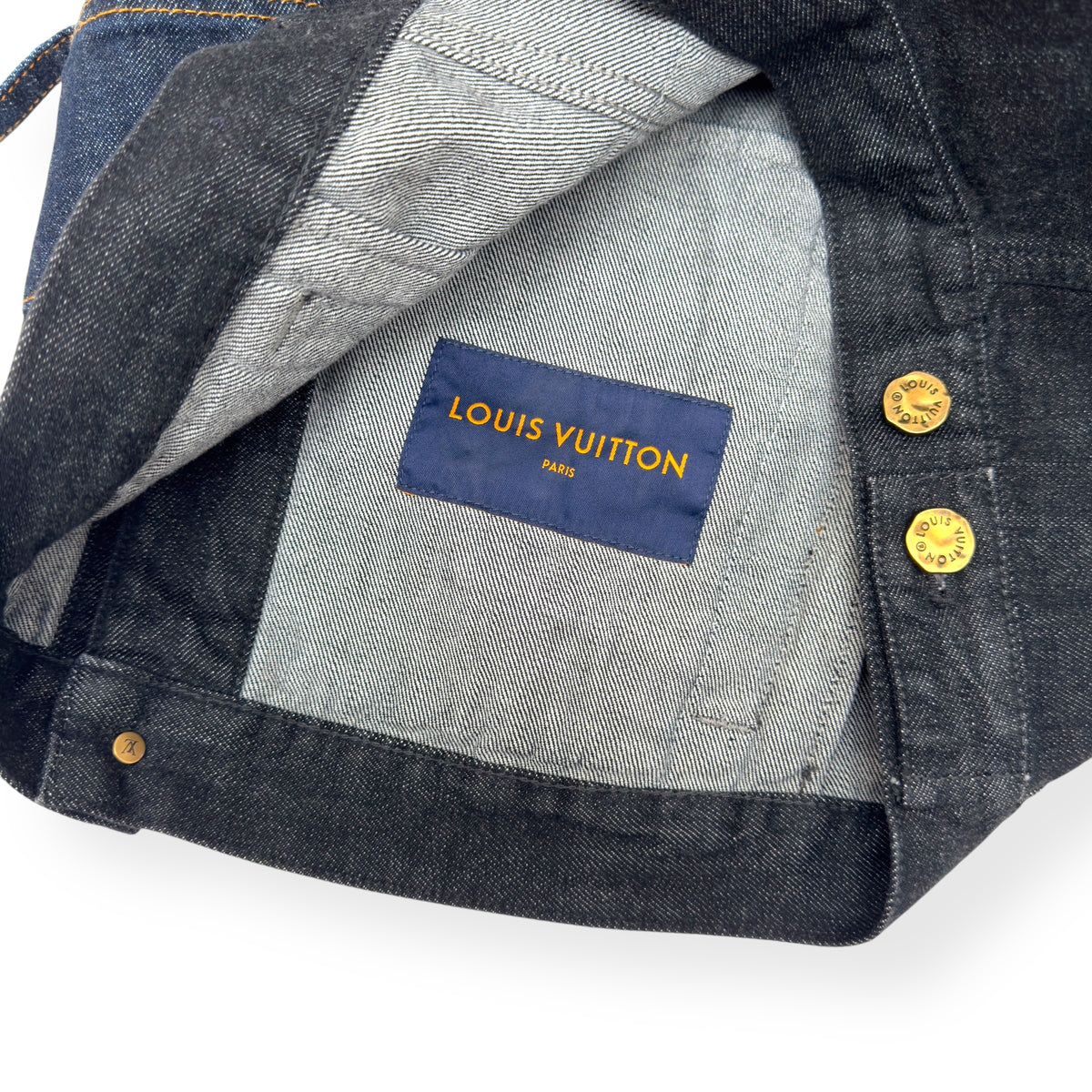 LOUIS VUITTON KARAKORAM BOW TIE DENIM JACKET FR50 / M
