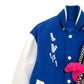 LOUIS VUITTON PUPPET VARSITY JACKET BLUE / WHITE 48 / S
