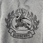 BURBERRY EKD WOOL JACQUARD HOODIE GREY L