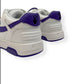OFF-WHITE WOMENS OUT OF OFFICE LOW TOP SNEAKER WHITE / PURPLE 38 / UK5