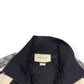 GUCCI TECHNICAL JERSEY TRACK JACKET BLACK / GREY S