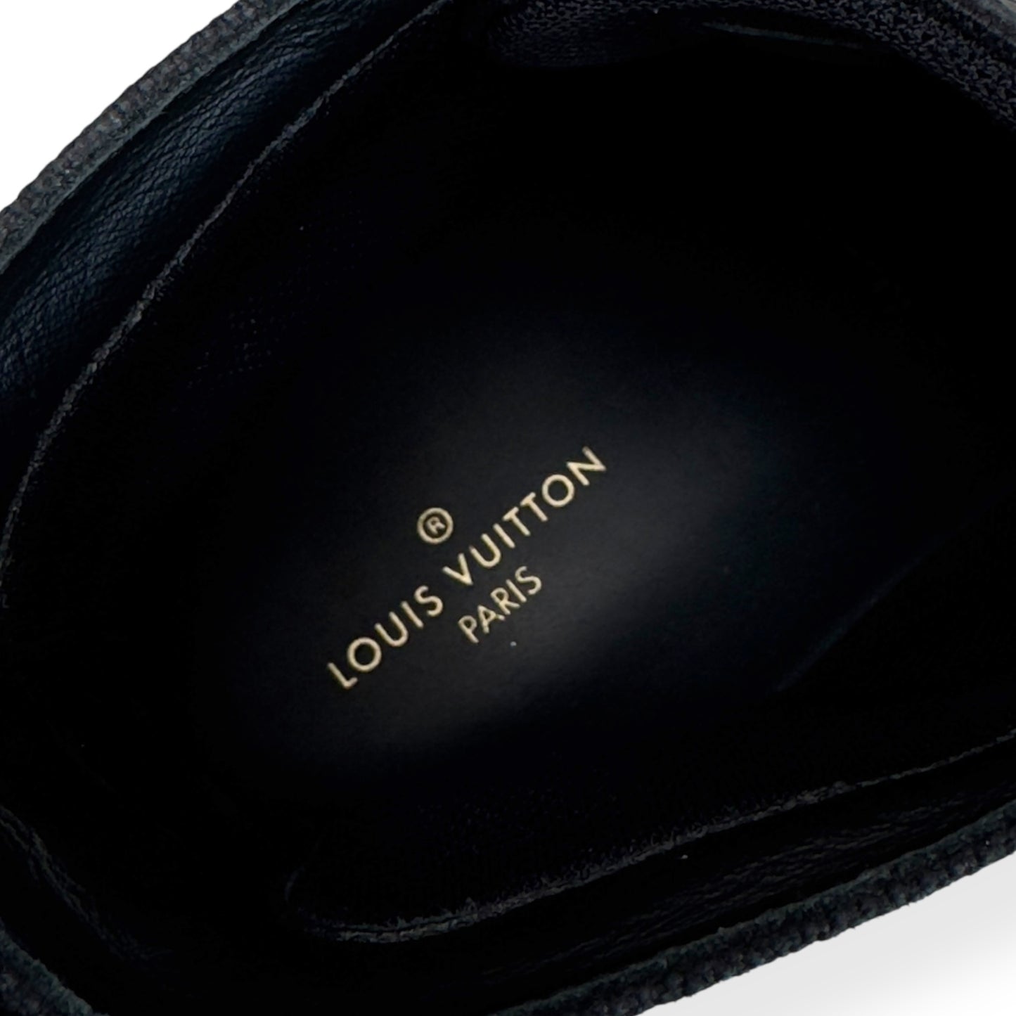 LOUIS VUITTON HIGH TOP SNEAKER BLACK / WHITE UK9