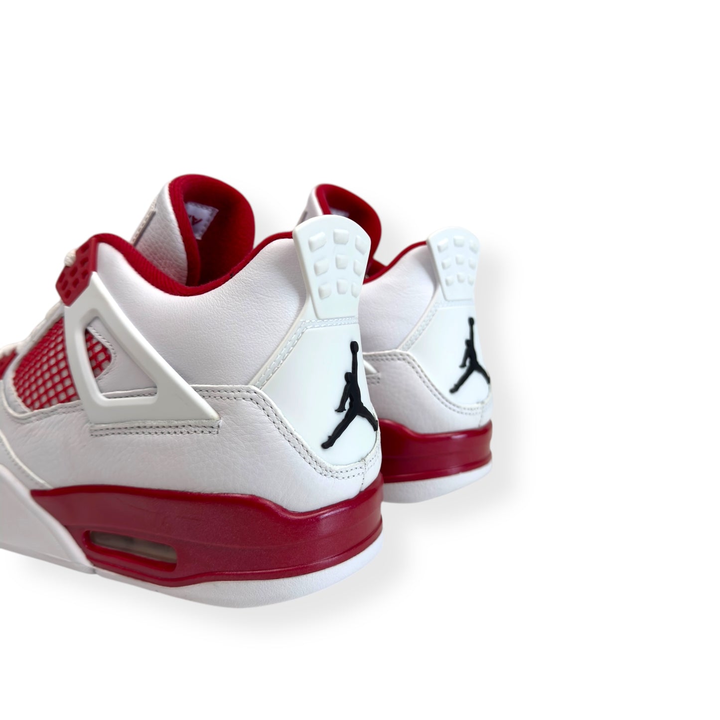JORDAN 4 RETRO SNEAKER ALTERNATE 89 RED / WHITE UK9.5