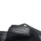 SAINT LAURENT TOY QUILTED LEATHER CROSS-BODY BAG BLACK / SILVER S