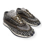 VALENTINO GARAVANI CROCHET LOW-TOP SNEAKERS 42 / UK8
