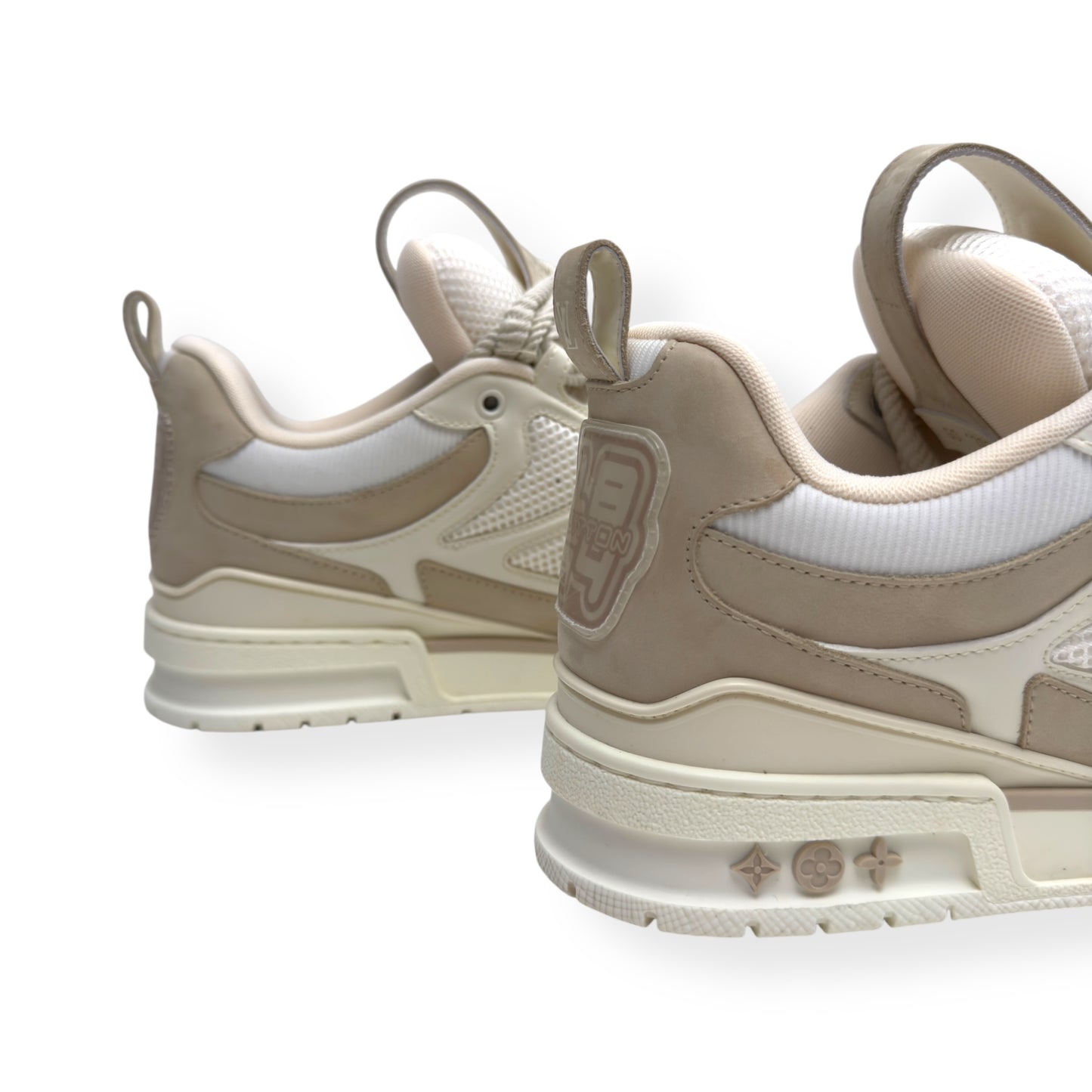 LOUIS VUITTON LV SKATE SNEAKER LUXURY BEIGE UK7