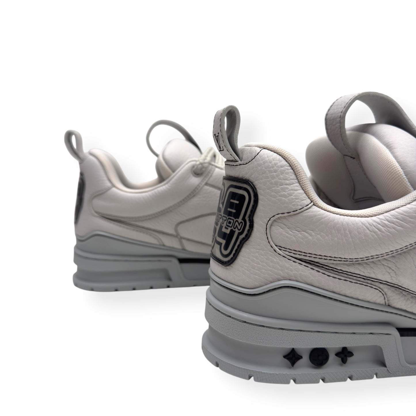 LOUIS VUITTON LV SKATE SNEAKER GREY UK10