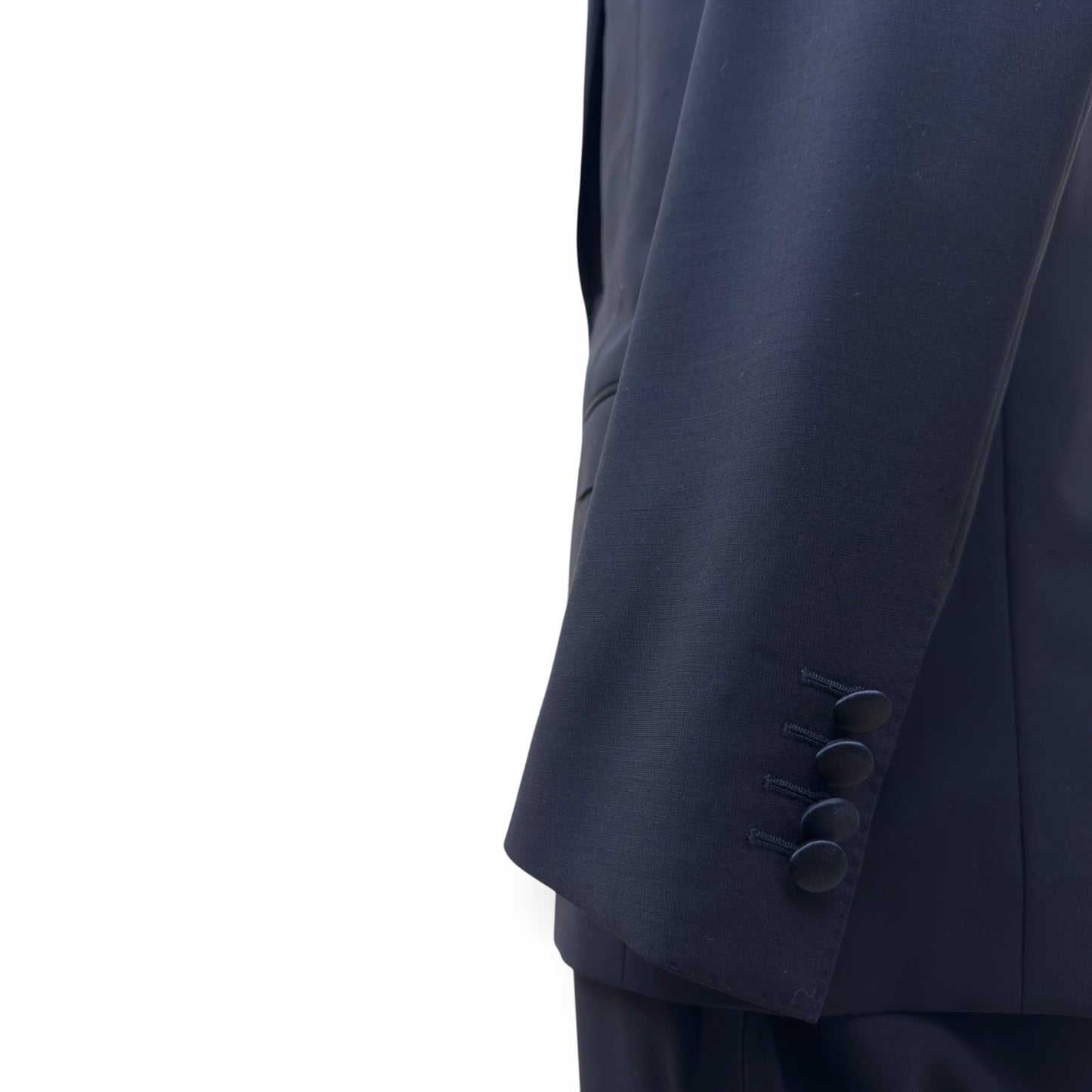 DOLCE & GABBANA WOOL / SILK MARTINI-FIT TUXEDO SUIT 50 / M