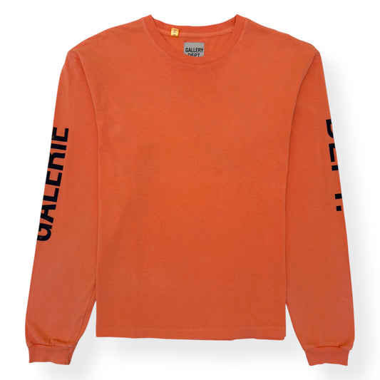 GALLERY DEPT. FRENCH COLLECTOR LONG-SLEEVE T-SHIRT ORANGE XL