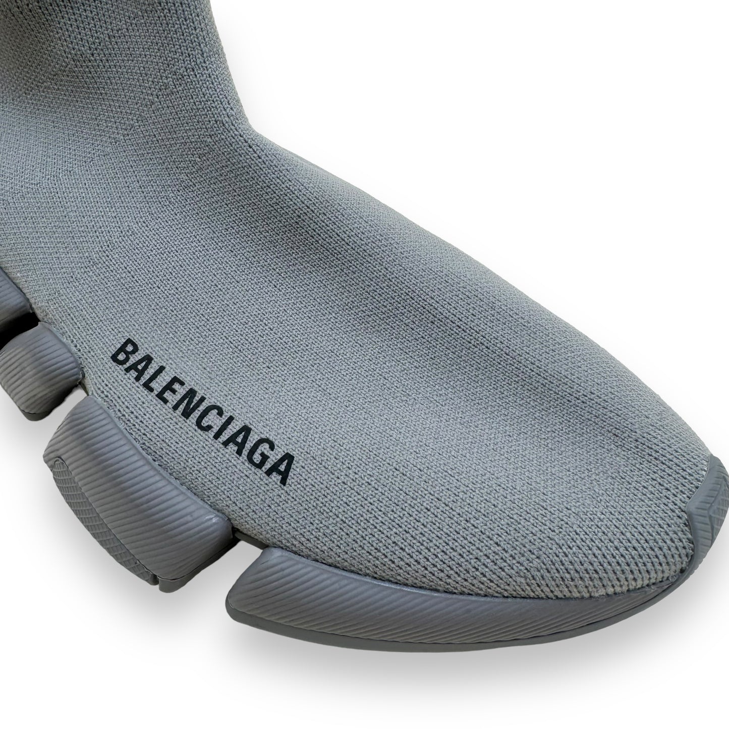 BALENCIAGA SPEED 2.0 KNIT SNEAKER GREY UK5