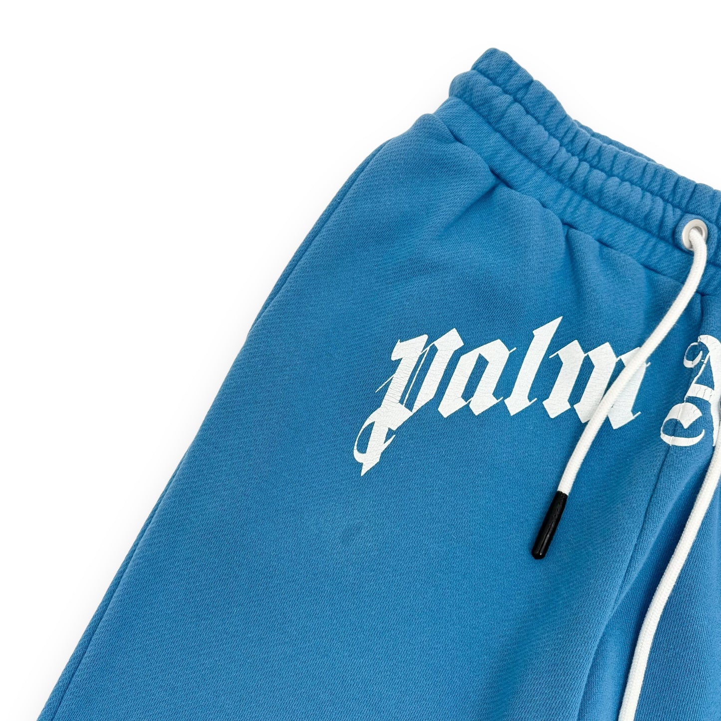 PALM ANGELS LOGO SWEATPANTS BLUE M