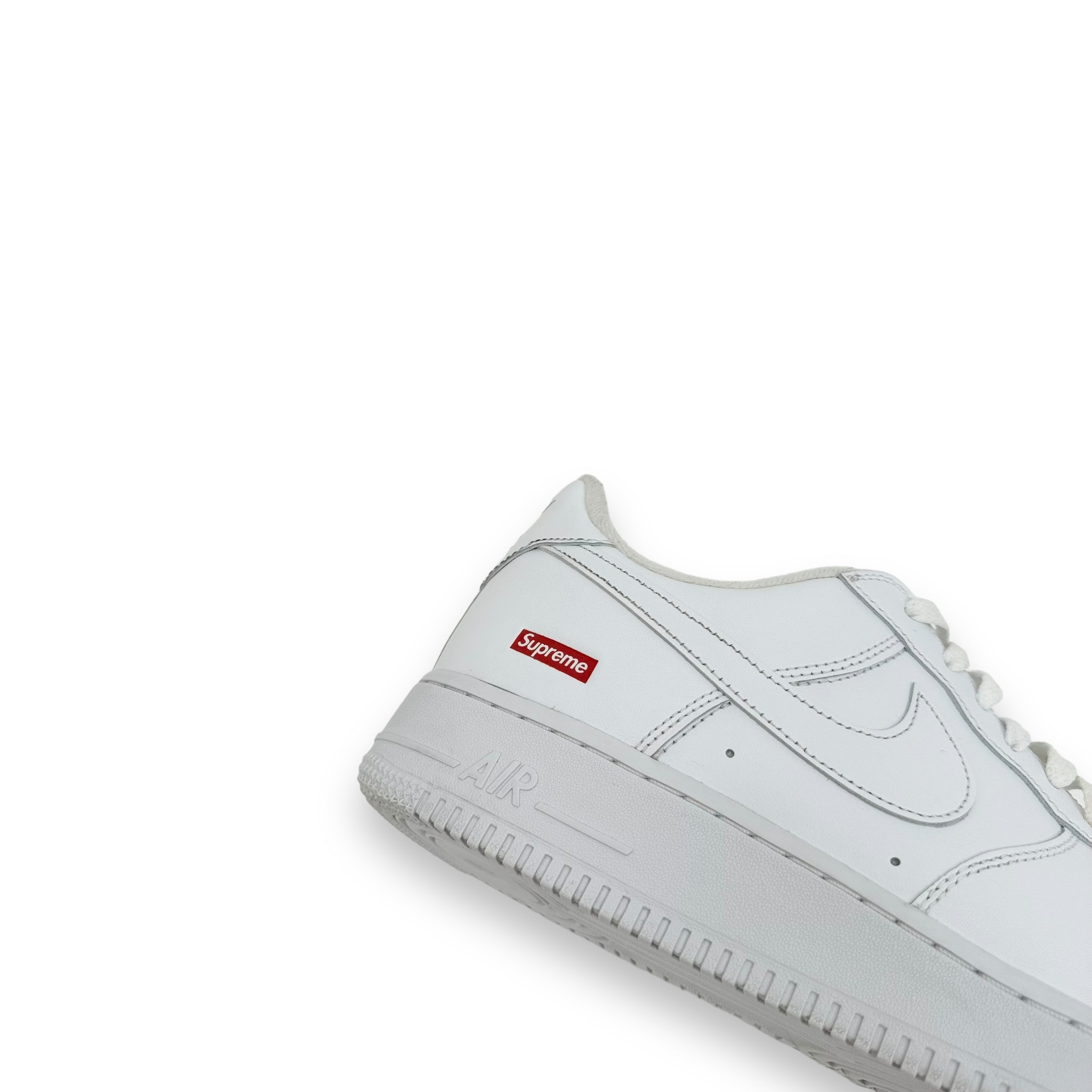 NIKE X SUPREME AIRFORCE 1 SNEAKER WHITE UK10.5