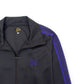 NEEDLES TRACK JACKET BLACK / PURPLE XL