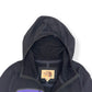 GUCCI X THE NORTH FACE F2W1 TECHNICAL FABRIC PULLOVER HOODIE BLACK / PURPLE M