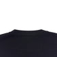 DIOR LOGO PATCH CREWNECK WOOL SWEATER BLACK L
