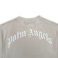 PALM ANGELS ICE BEAR LOGO T-SHIRT ECRU L