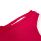 JACQUEMUS LA MAILLE ASCU ONE-SHOULDER TOP PINK 36 / S