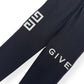 GIVENCHY 4G LOGO EMBROIDERED SWEAT PANTS BLACK / WHITE M