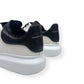 ALEXANDER MCQUEEN OVERSIZED LEATHER / SNAKESKIN SNEAKER WHITE / BLACK 42 / UK8