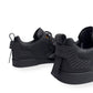 DOLCE & GABBANA PORTOFINO LEATHER SNEAKER BLACK UK9.5