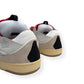 LANVIN LEATHER CURB SNEAKER WHITE / MULTICOLOURED UK8