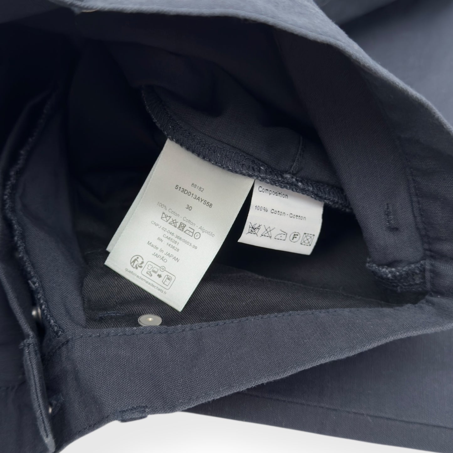 DIOR DENIM JEANS BLACK W30”