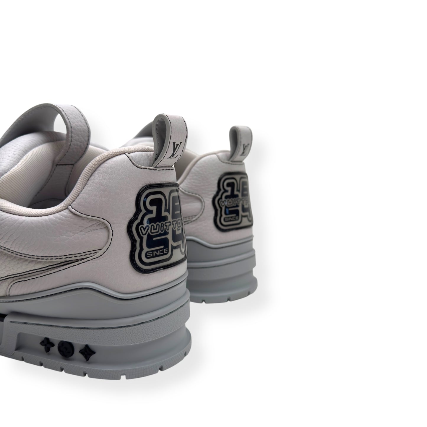 LOUIS VUITTON LV SKATE SNEAKER GREY UK10