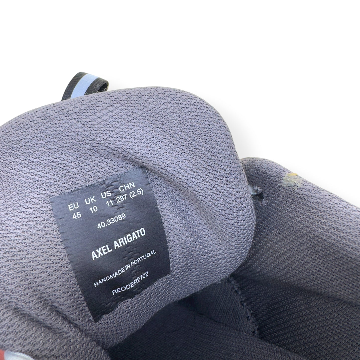 AXEL ARIGATO MARATHON RUNNER SNEAKER GREY UK10