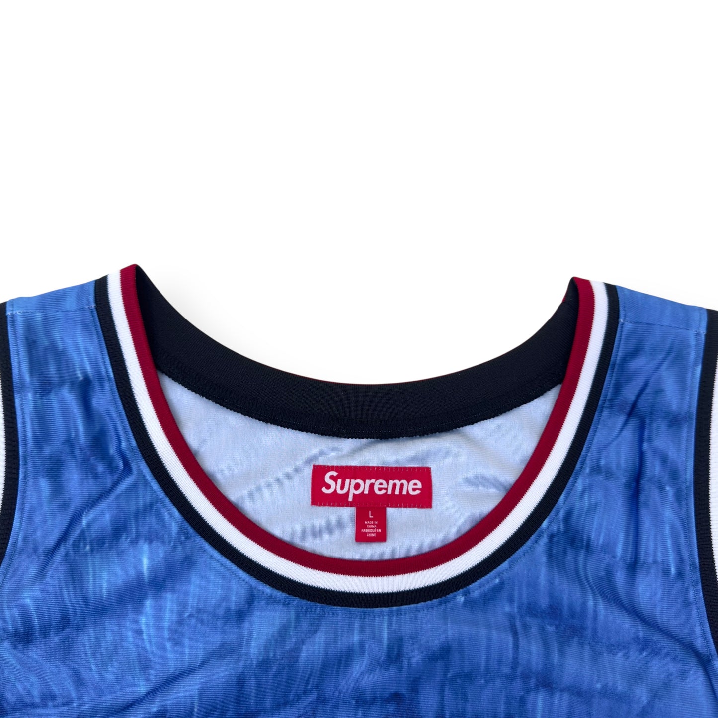SUPREME MARKER BASKETBALL JERSEY VEST RED / BLUE / WHITE L