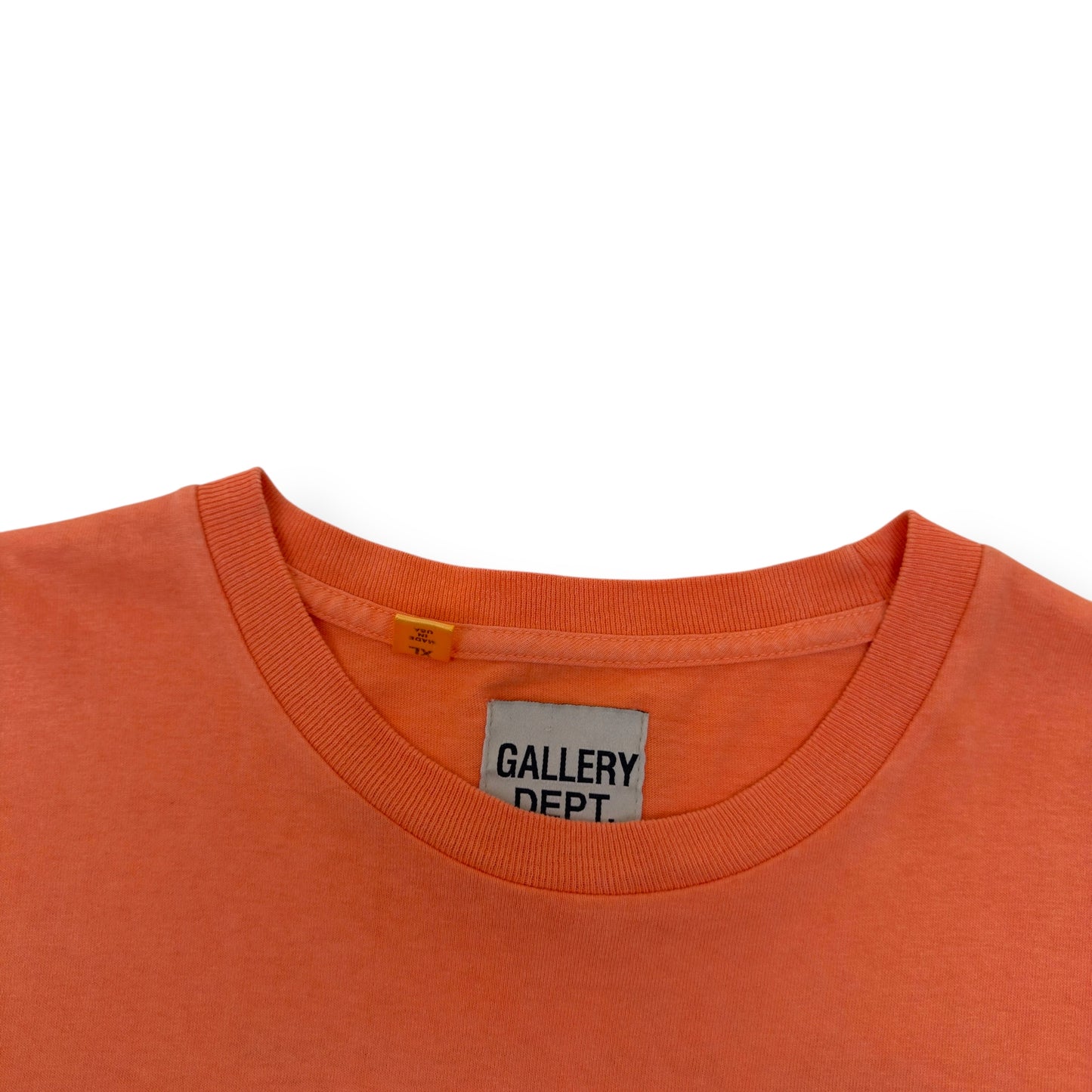 GALLERY DEPT. FRENCH COLLECTOR LONG-SLEEVE T-SHIRT ORANGE XL