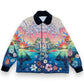 CASABLANCA PRINTED QUILTED HUNTING JACKET MULTICOLOURED XXXL